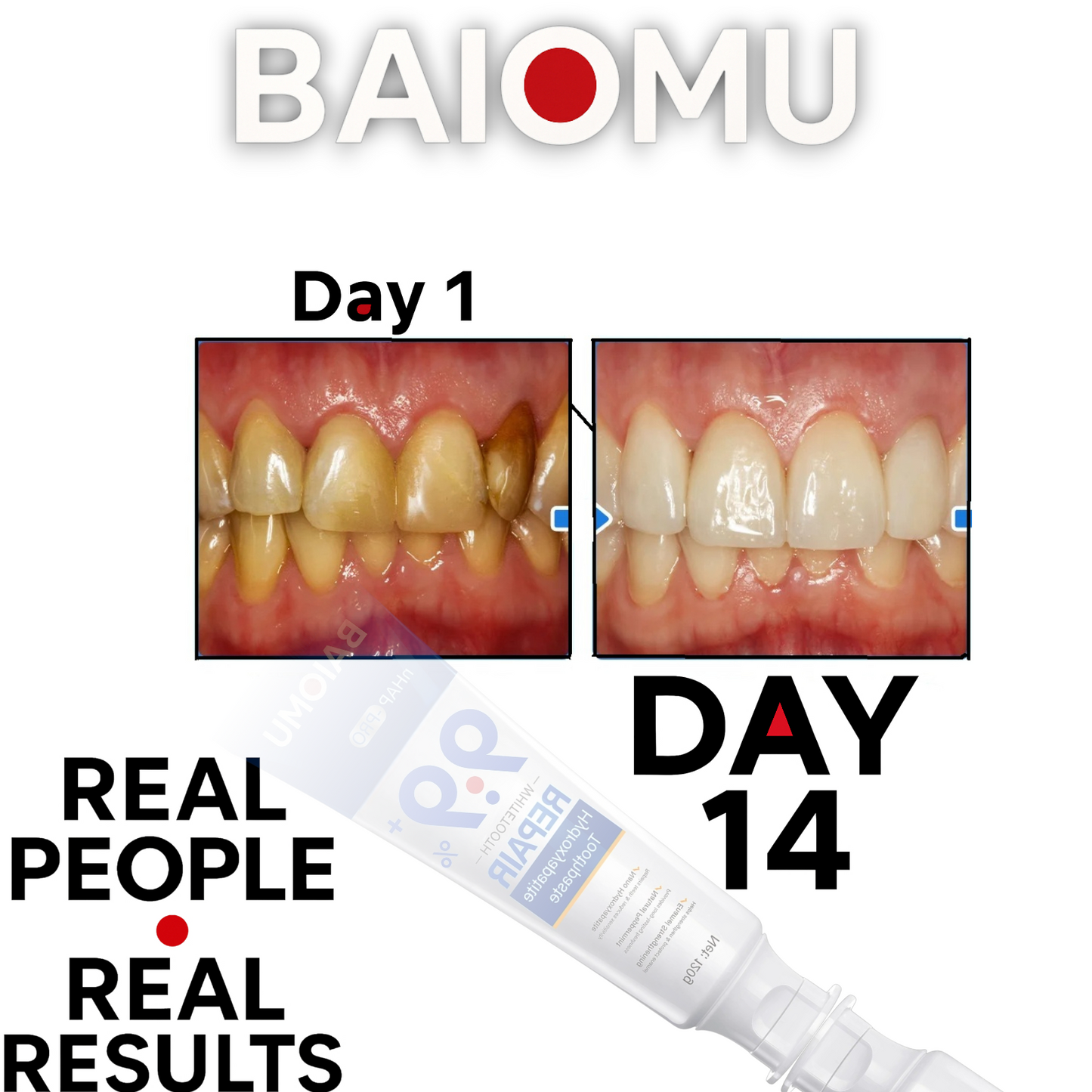 BAIOMU nHAP Japanese enamel Regeneration formula - 100% Fluoride free