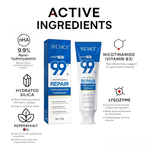 BAIOMU 9.9% Nano-Hydroxyapatite toothpaste